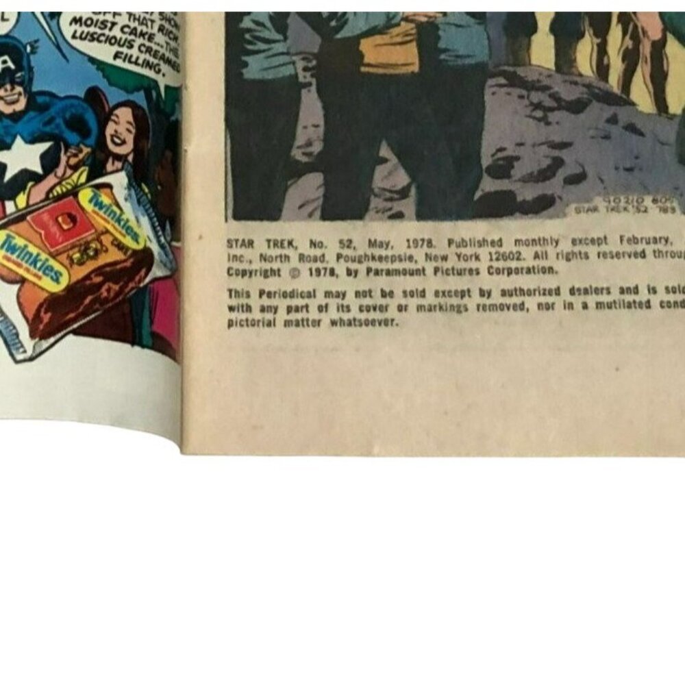 Vtg Star Trek Comic Book "And A Child Shall Lead Them" Gold Key 805 May 1978 - Picture 5 of 5